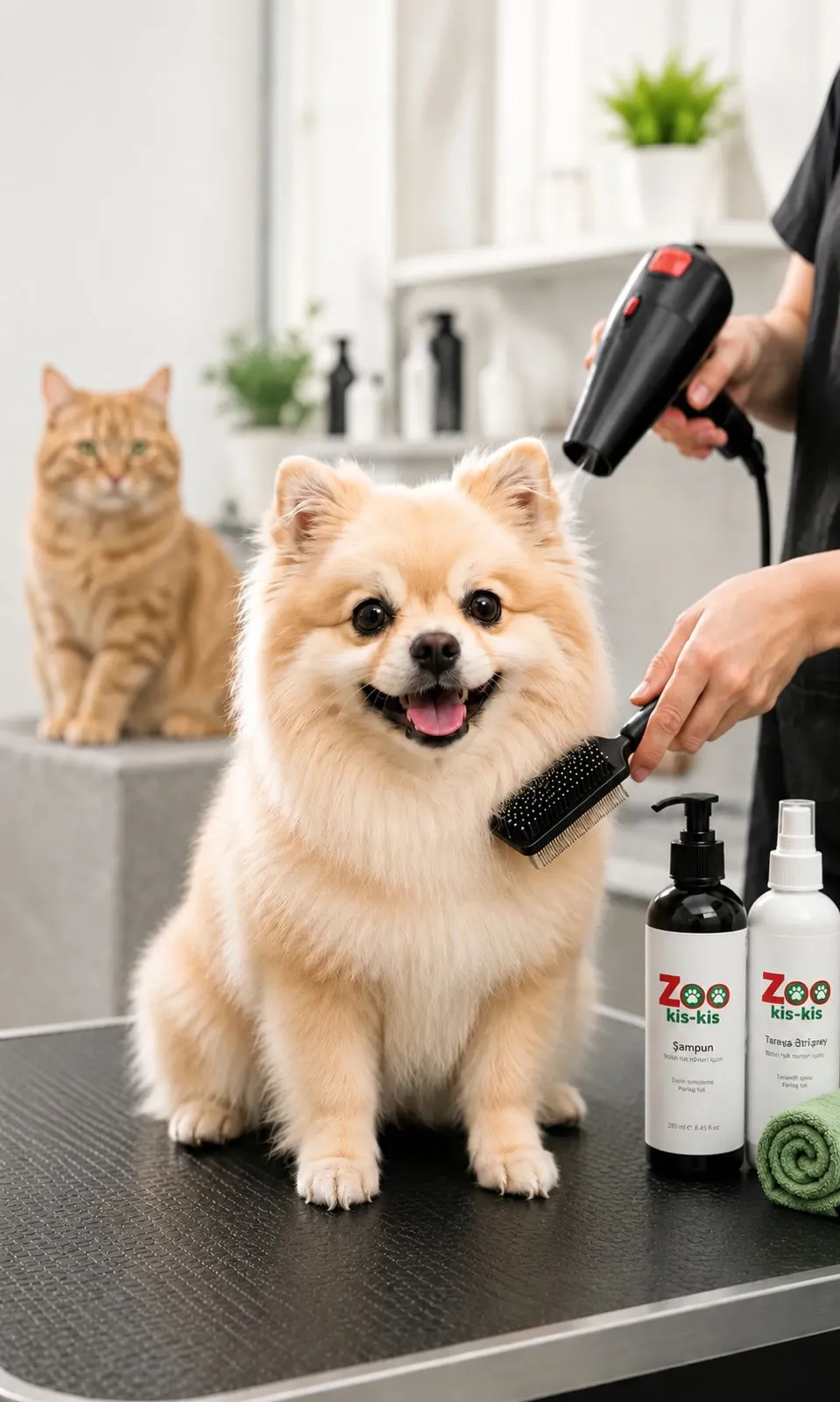 Zoo Kis-Kis grooming banneri